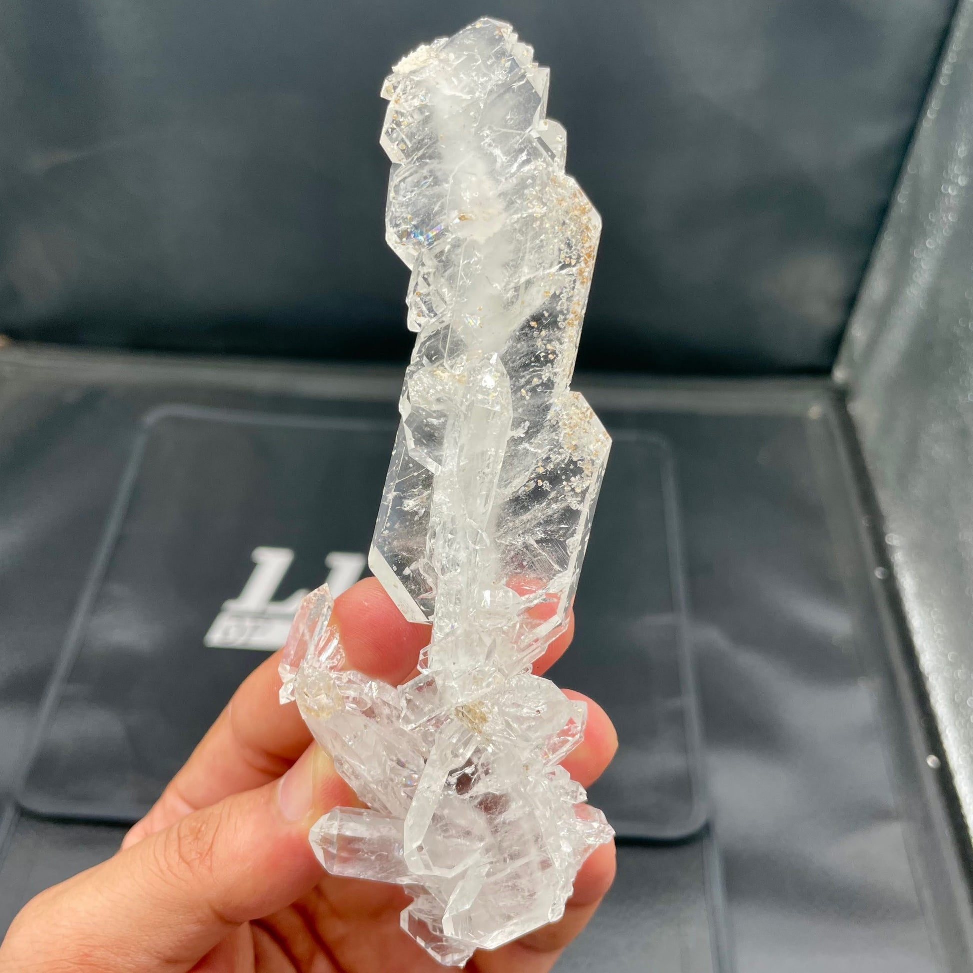 Sculptural Of Clear Quartz Crystals Specimen from Pakistan