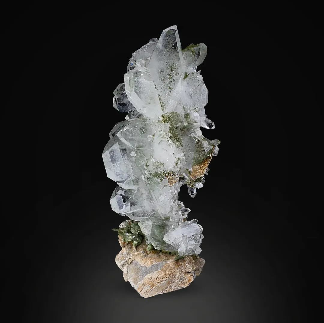 Chlorite Quartz On Calcite