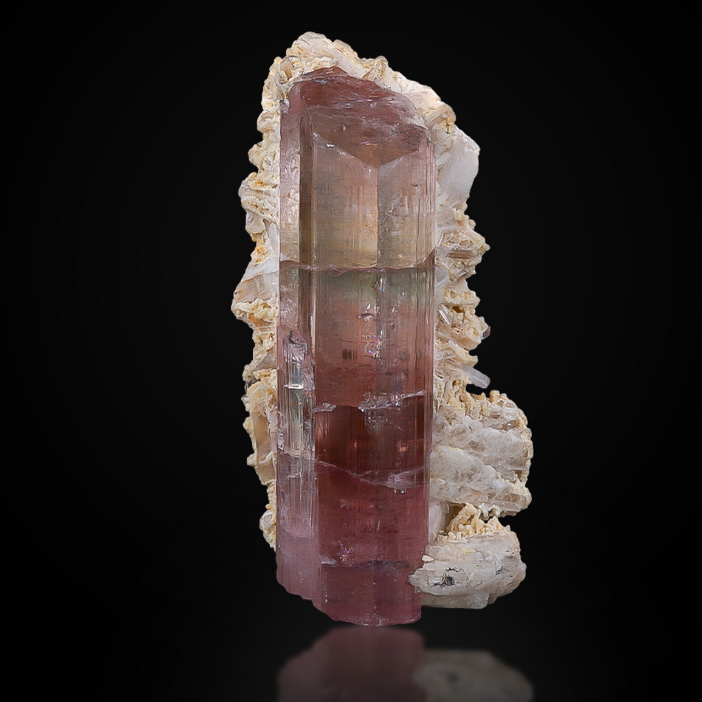 Tourmaline On Cleavelandite