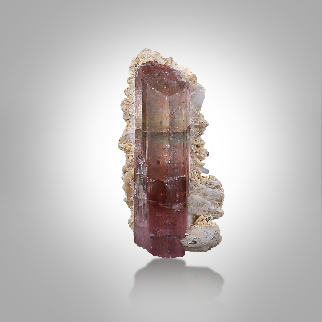 Tourmaline On Cleavelandite