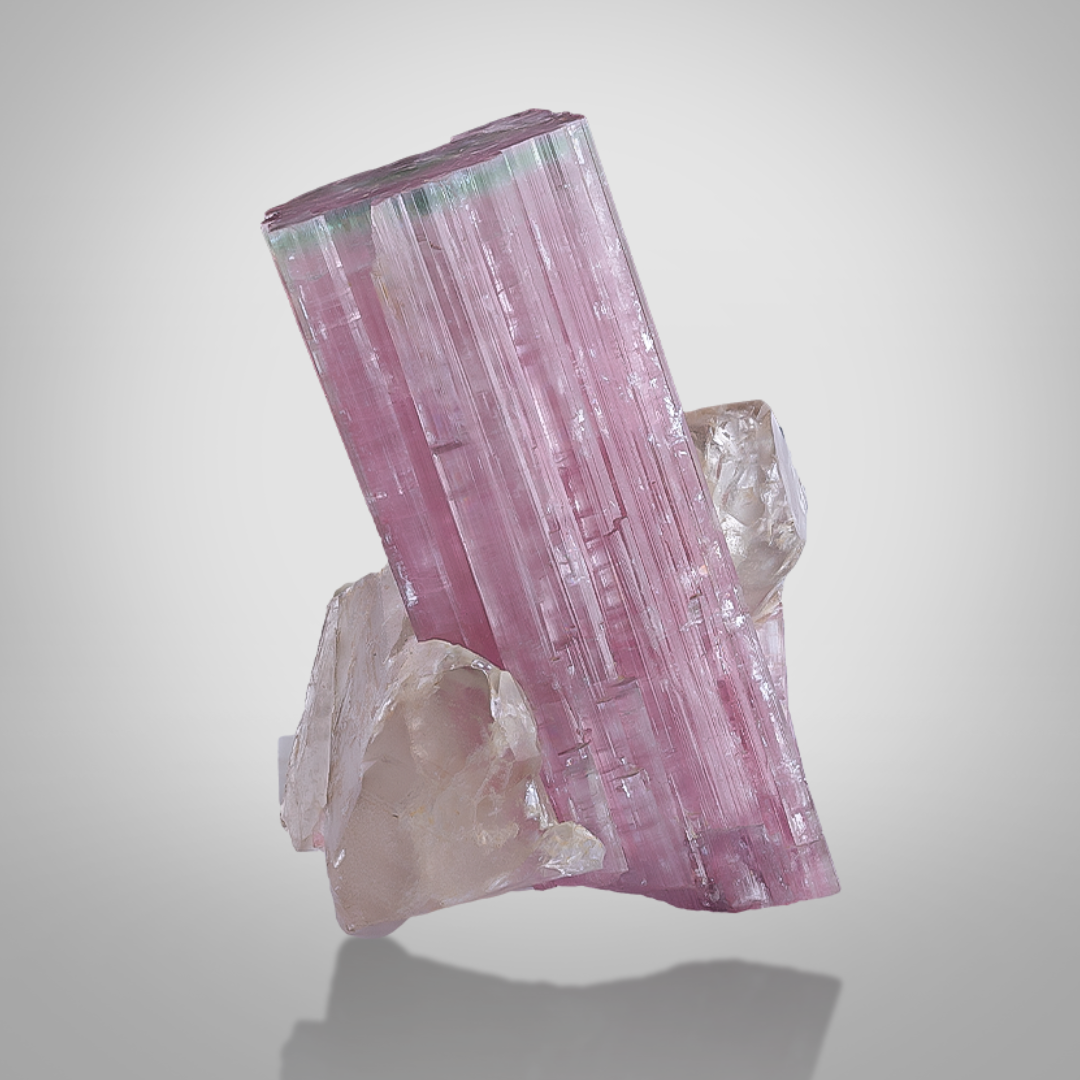 Tourmaline With Quartz