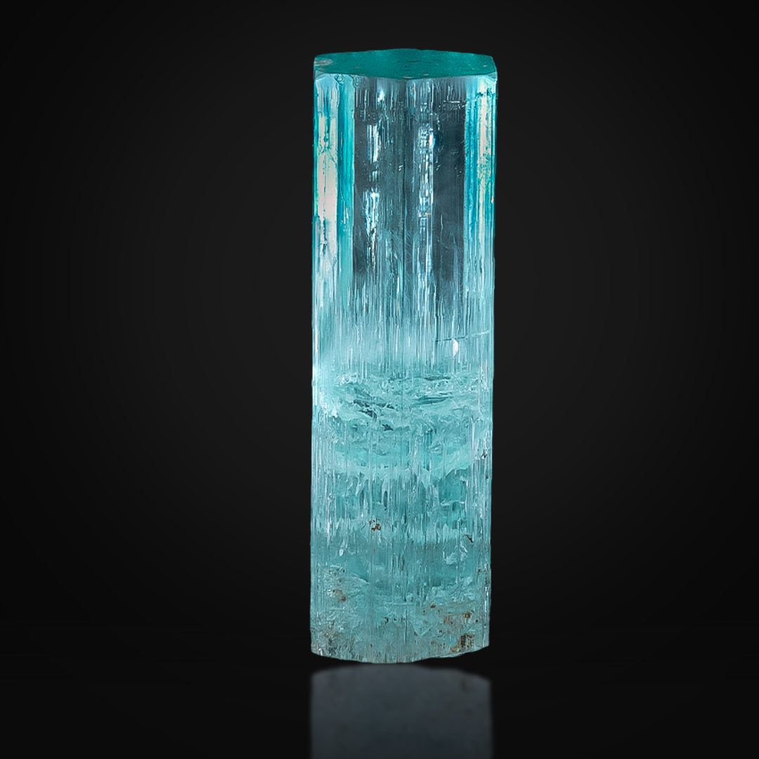 Single Aquamarine Crystal 