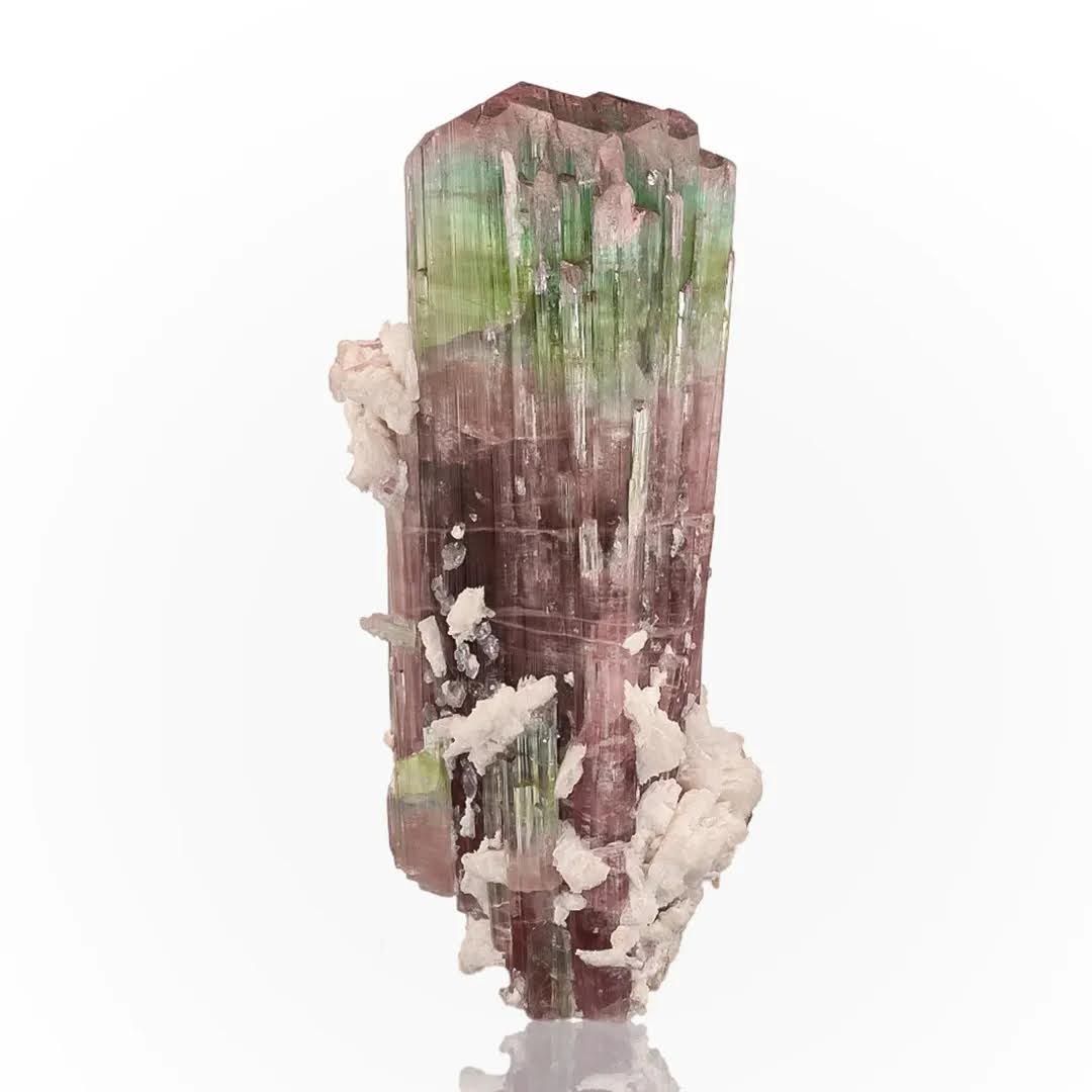 Aesthetic Bicolor Tourmaline Crystals