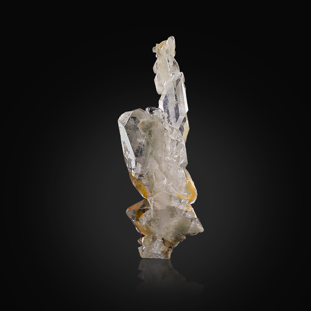 Faden Quartz With Brookite