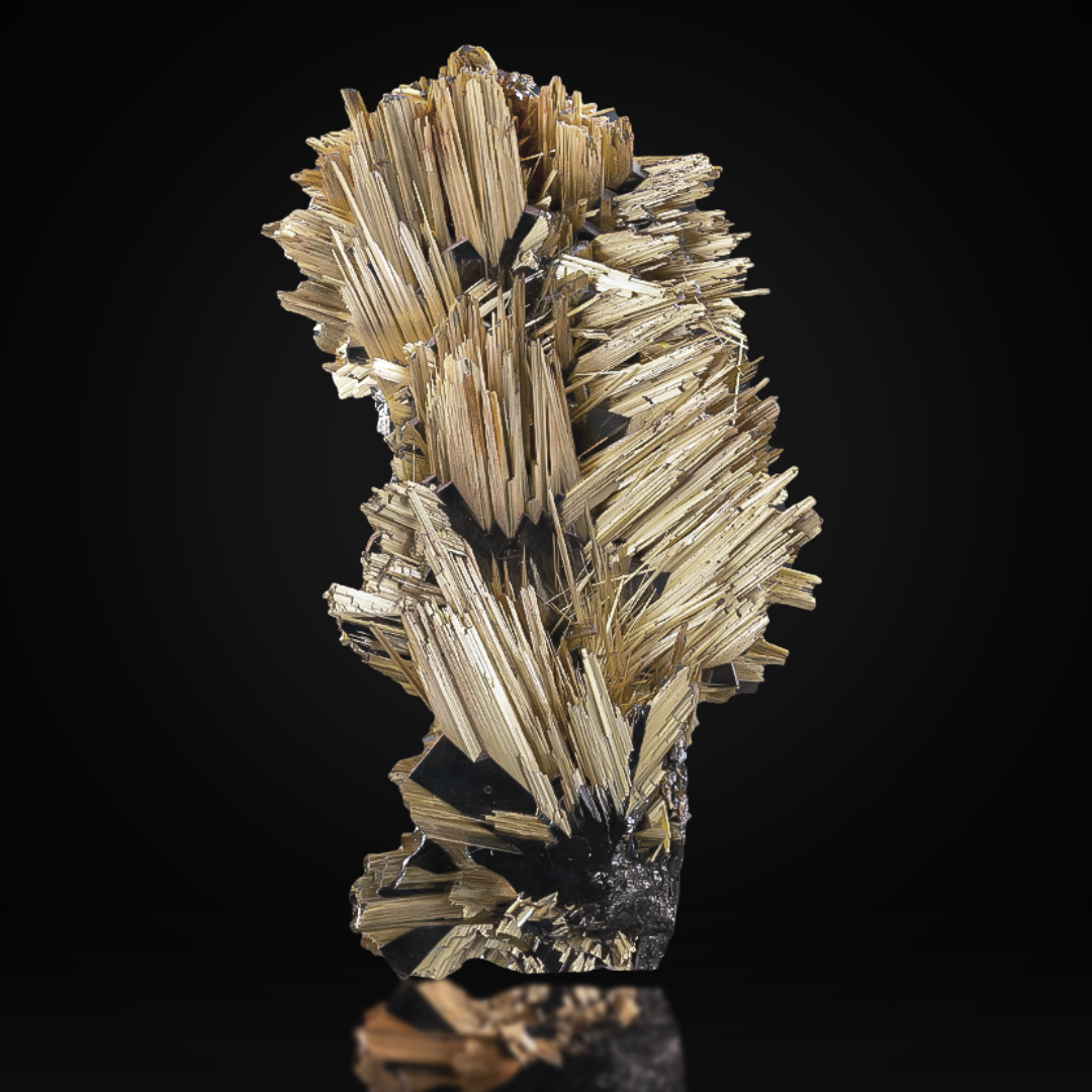 Aesthetic Rutile with Hematite Specimen From Brazil
