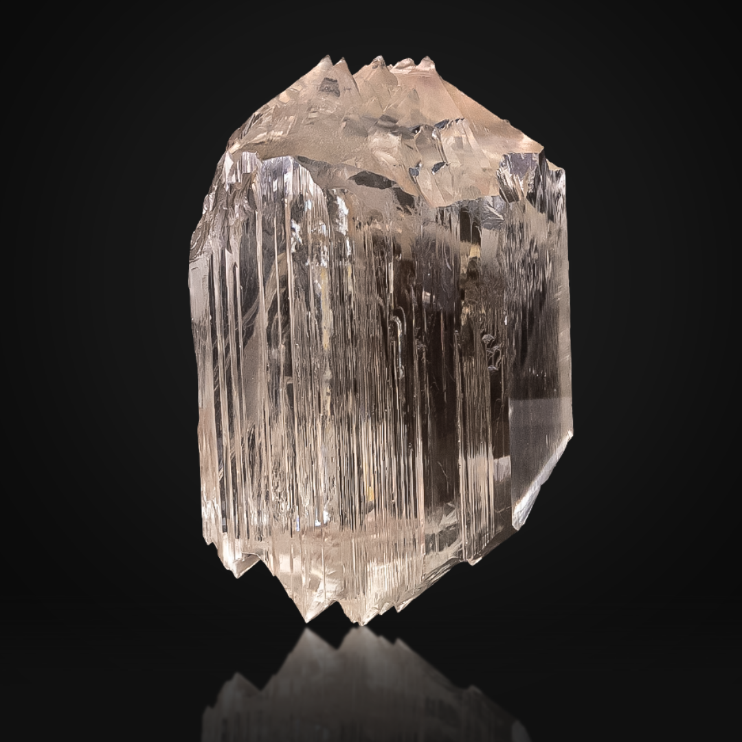 Faceted Triphane Crystal