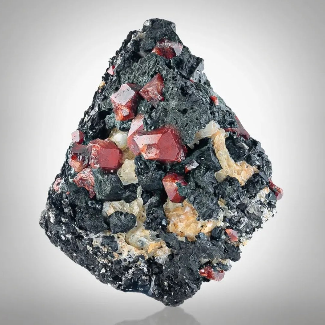 Zircon Crystals On Matrix