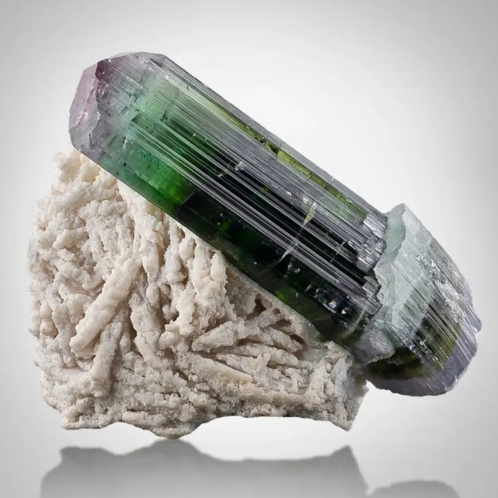 Tourmaline On Cleavelandite
