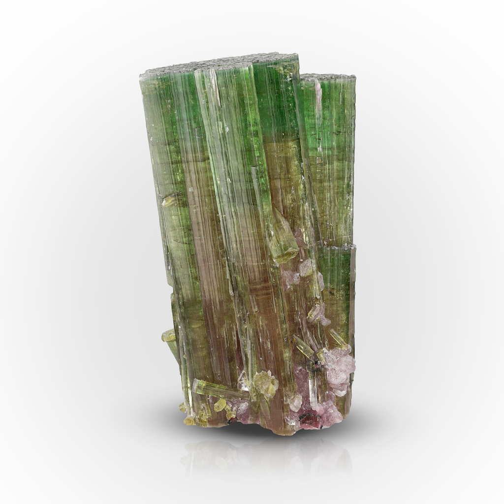 Bi-Color Tourmaline Crystal