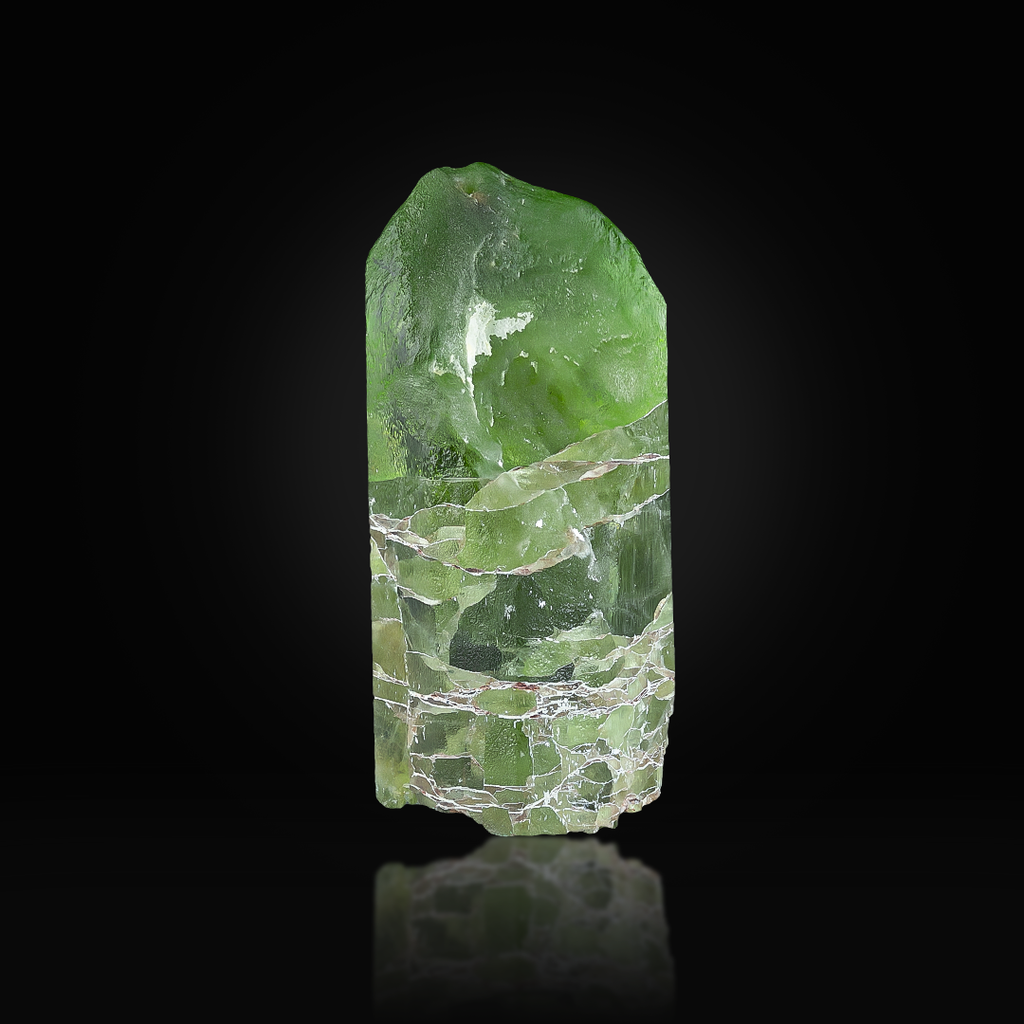 Green Peridot Crystal 