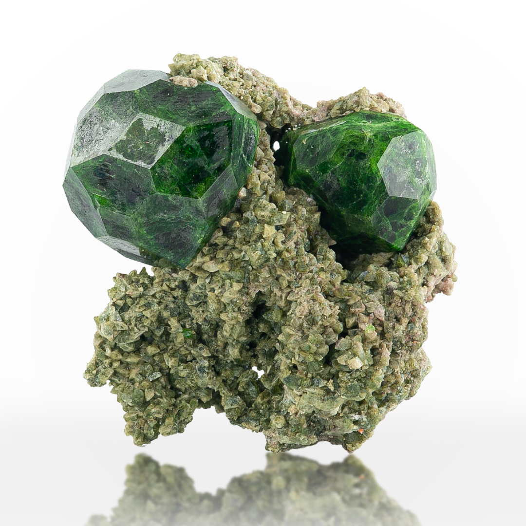 Demantoid Garnet Crystals
