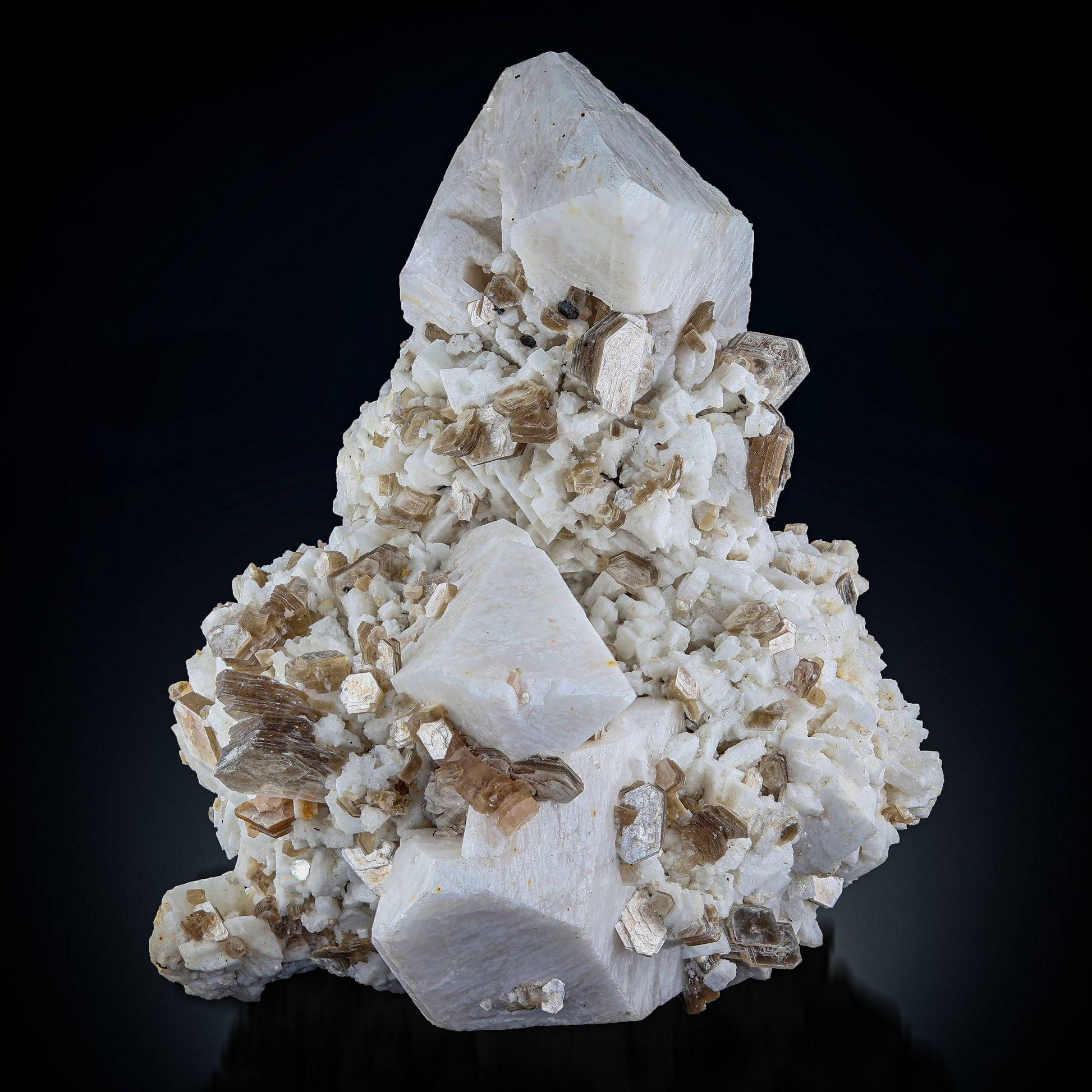 Microcline Feldspar with Apatite From Pakistan