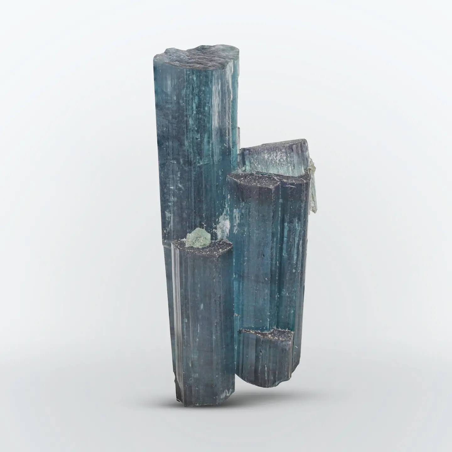 Robust Terminated Indicolite Tourmaline Crystals from Afghanistan