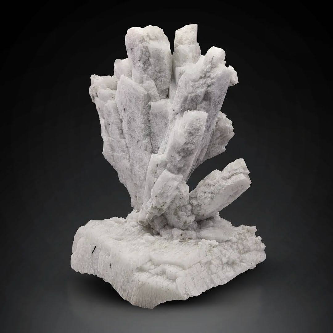 Robust Cluster of Microcline Feldspar Crystals on Matrix from Pakistan