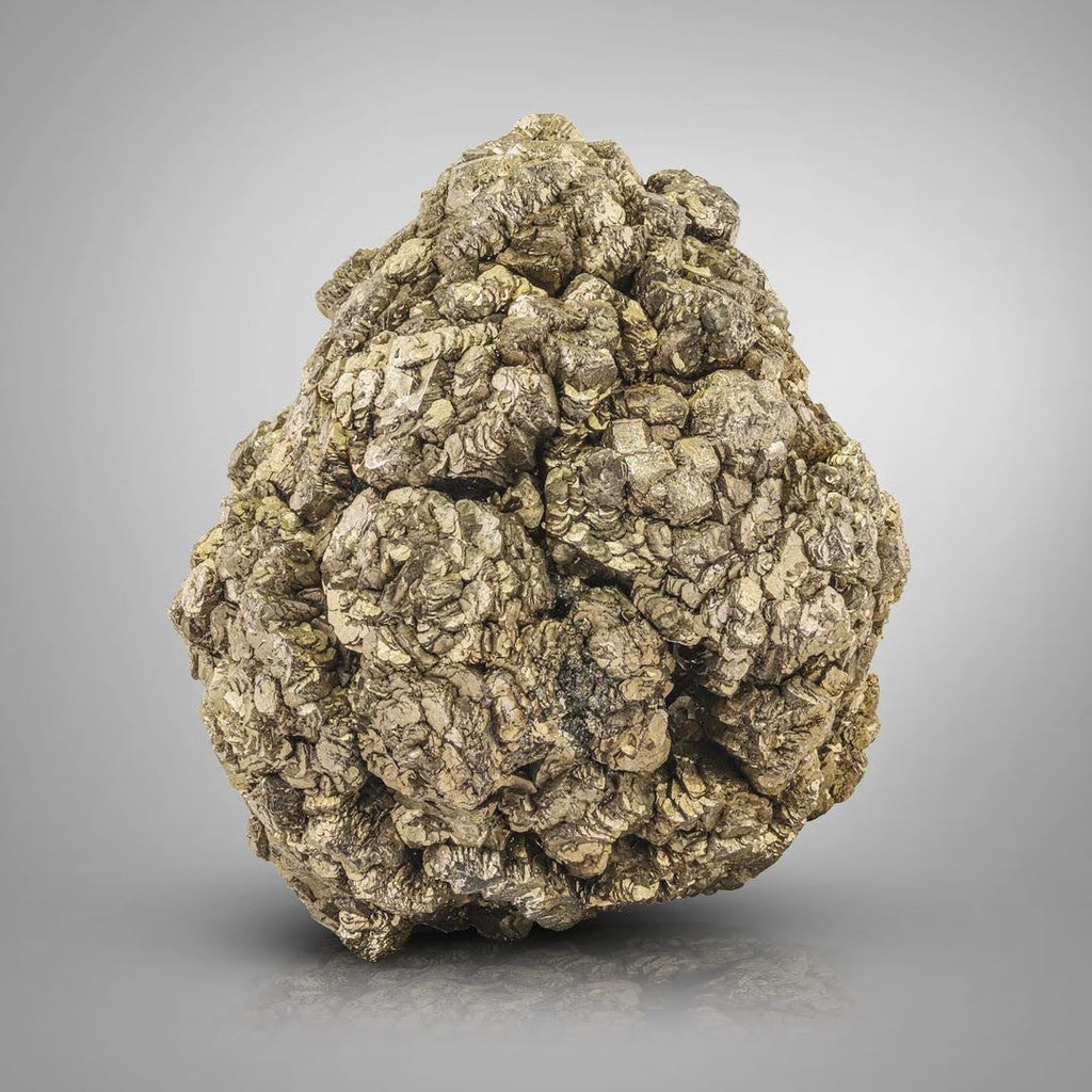Aggregate of Golden Pyrite Crystals with Glittery Visuals from Pakistan