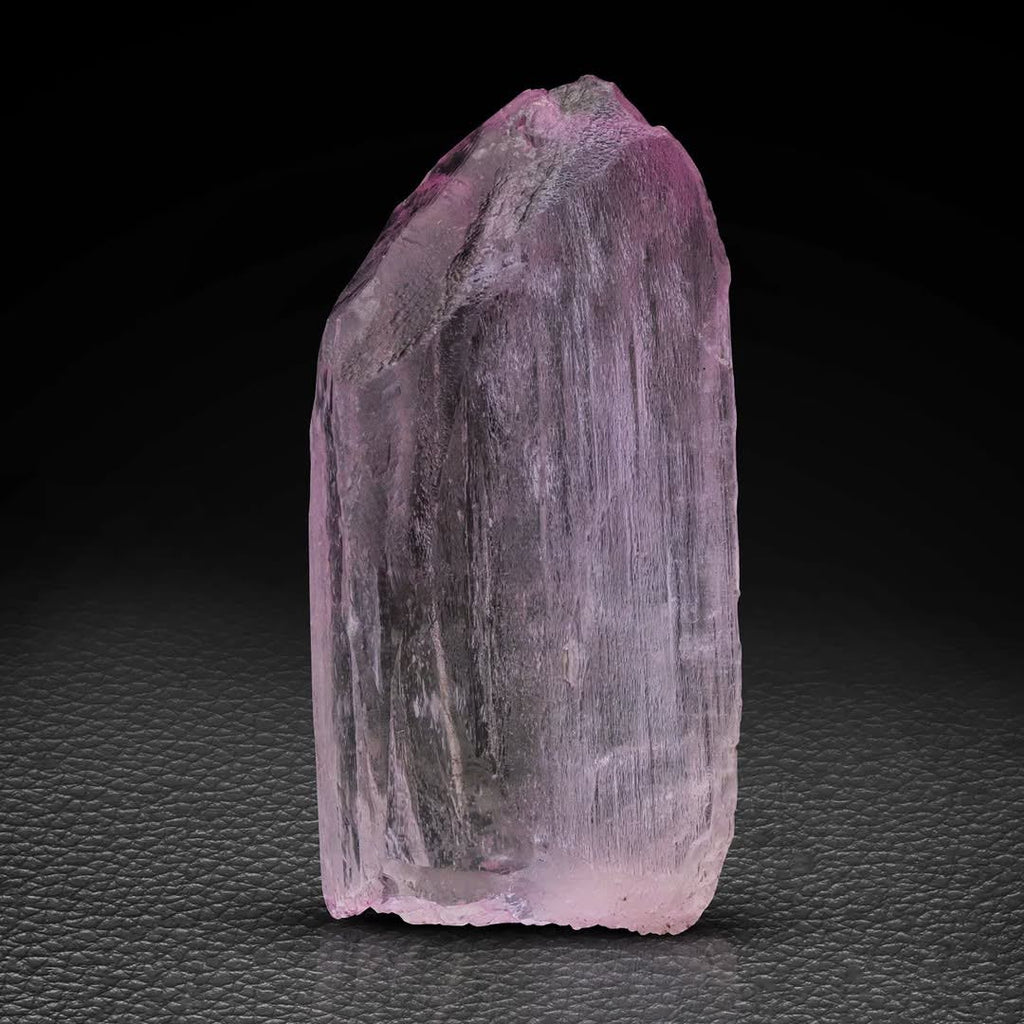 Double Terminated Vibrant Pink Kunzite Crystal from Afghanistan