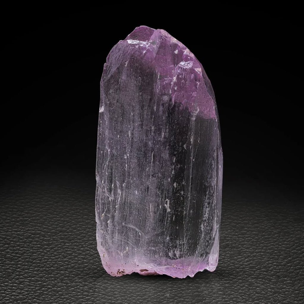 Double Terminated Vibrant Pink Kunzite Crystal from Afghanistan