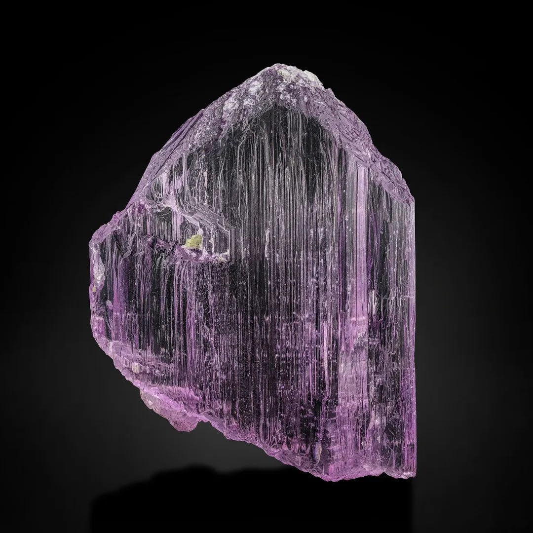 Vibrant Pink Double Terminated Kunzite with Excellent Transparency from Afghanistan