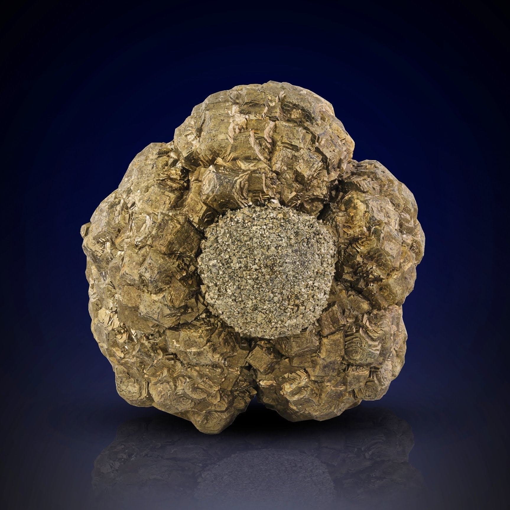 golden color multiple generations of Pyrite and Marcasite from Pakistan
