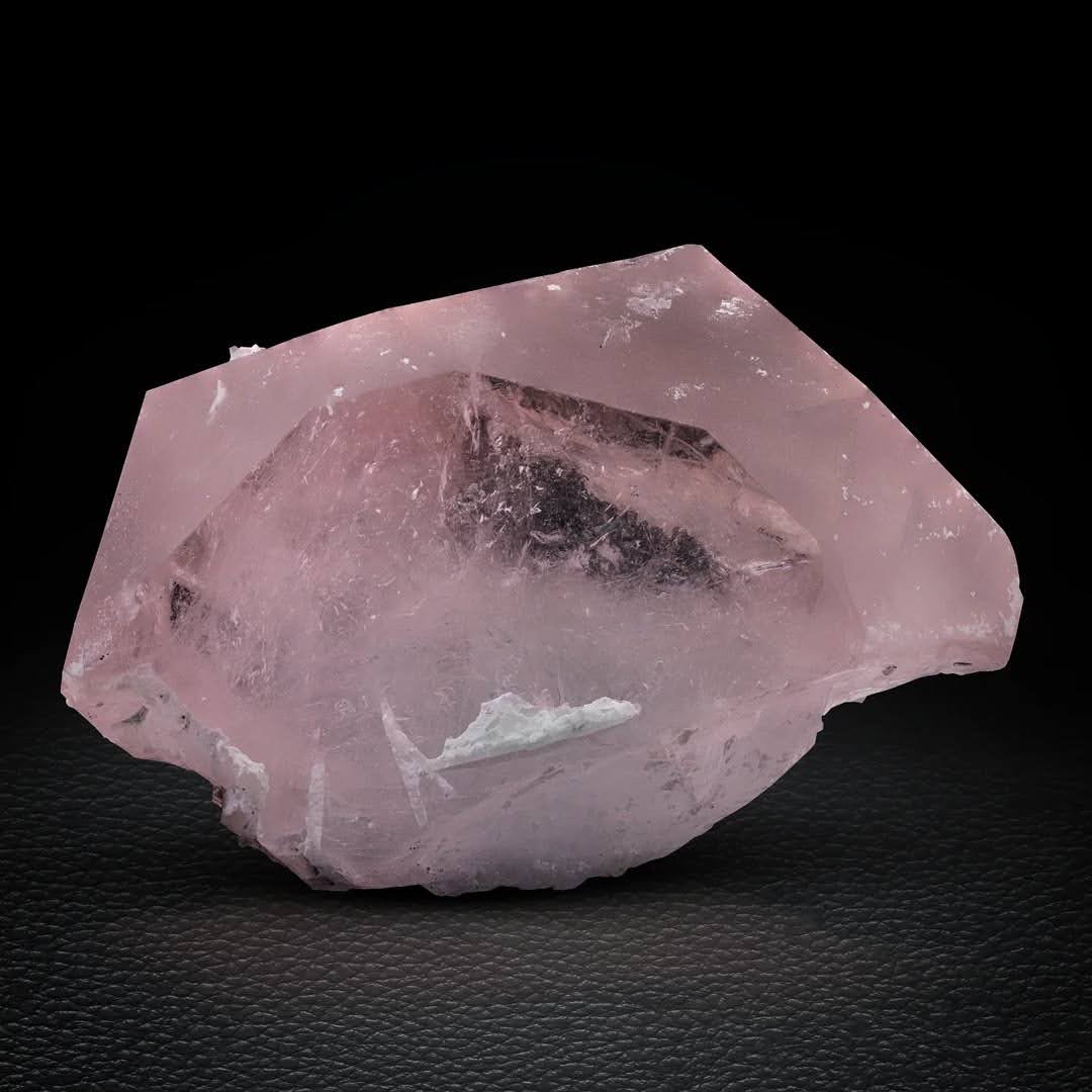 Pink Morganite Floater Crystal with Excellent Transparency from Afghanistan