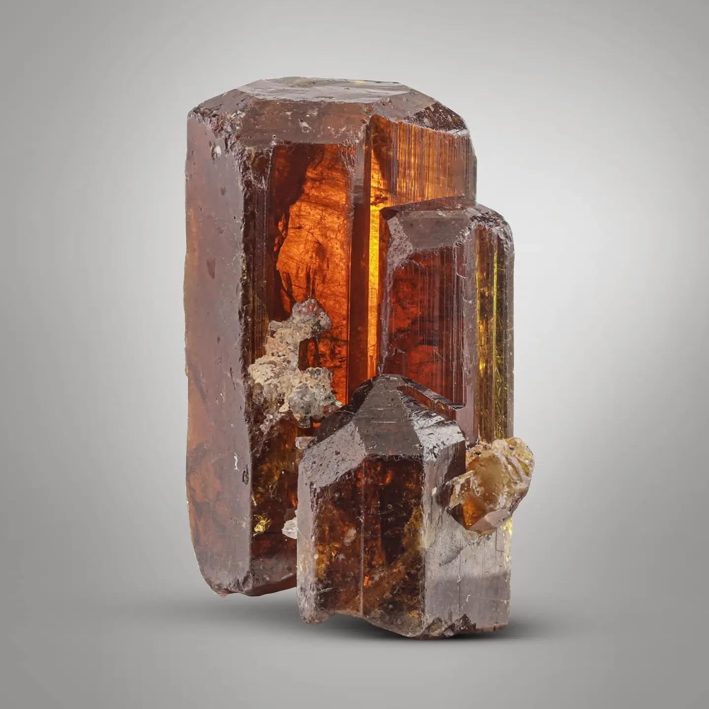Rare Bastnasite crystal with Perfect Secondary Crystals from Pakistan