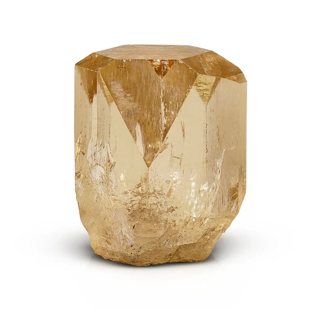 Multi Faced Topaz Crystal with Excellent Transparency from Pakistan