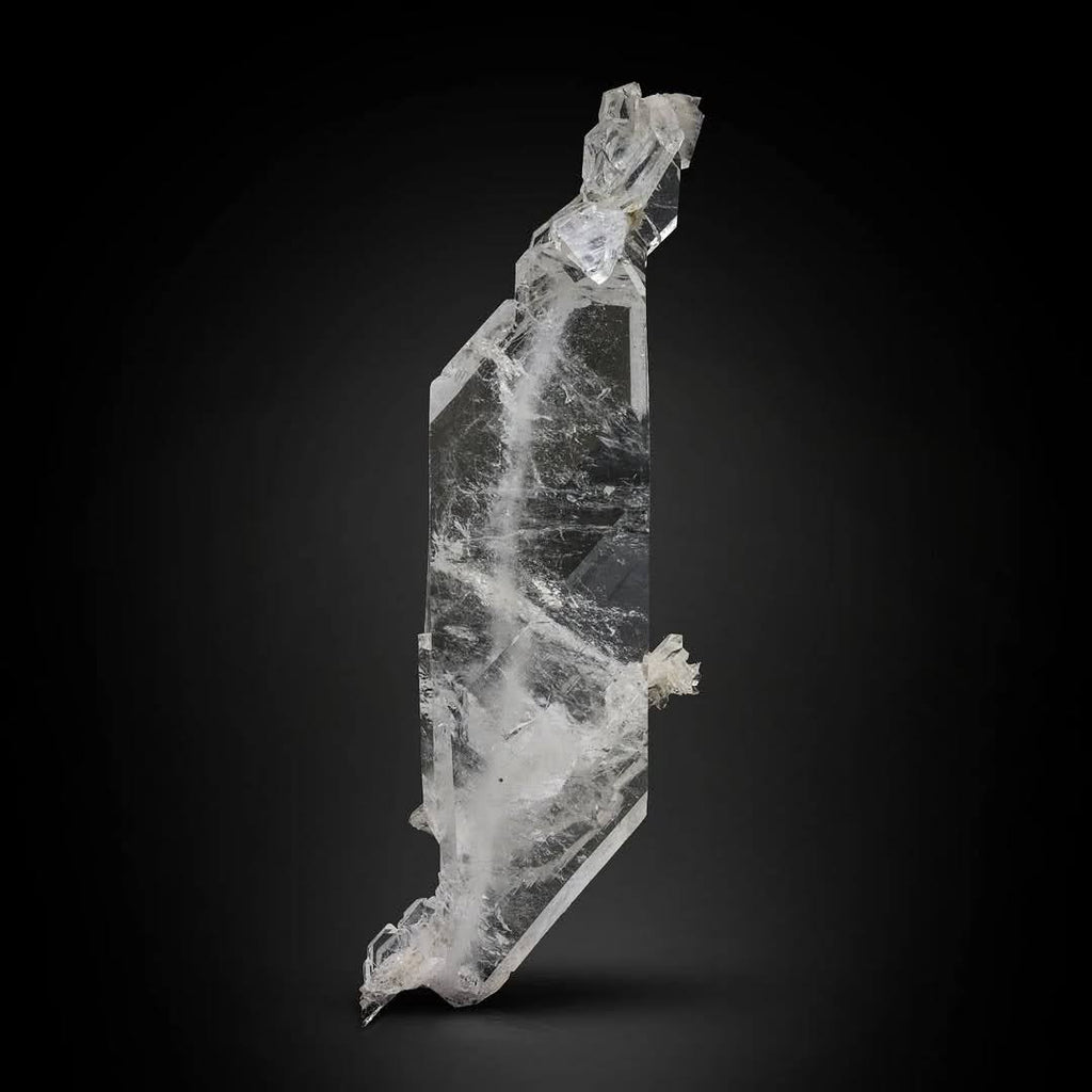 Artistic Double Terminated Faden Quartz Crystal from Pakistan