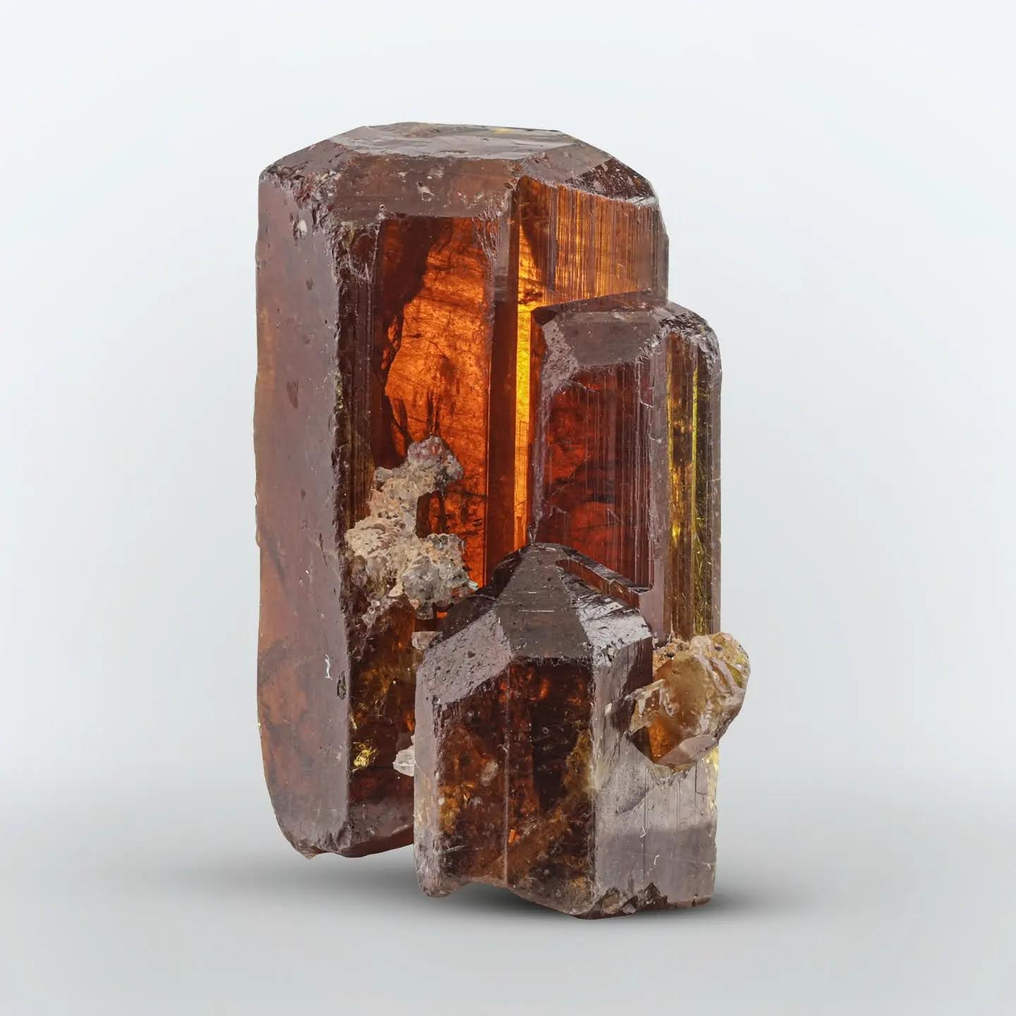 Rare Bastnasite crystal with Perfect Secondary Crystals from Pakistan