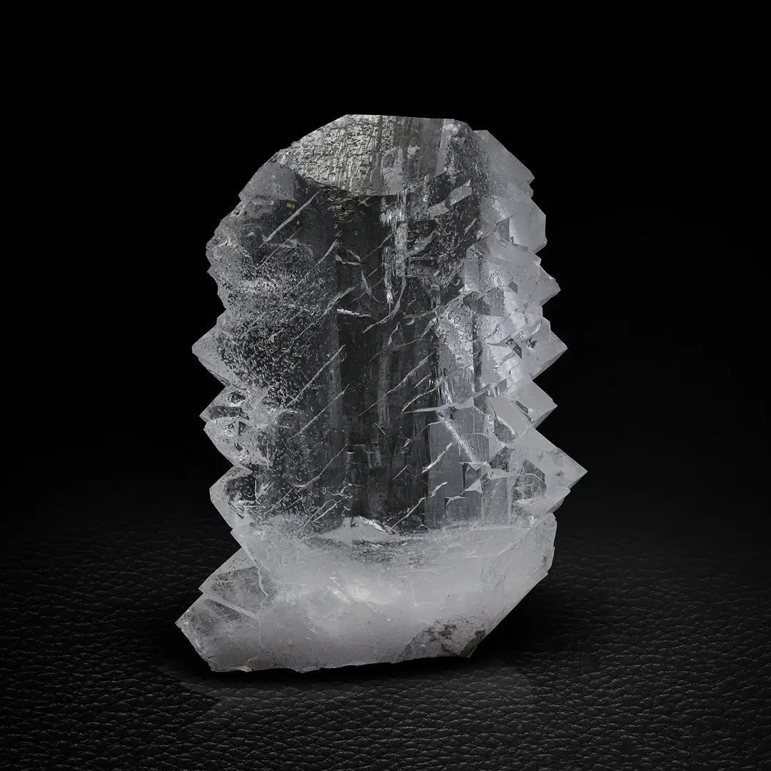 Double Terminated Gwindel Quartz Crystal from Pakistan