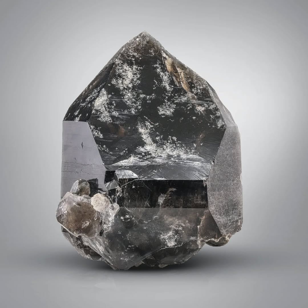 Smoky Double Terminated Bluish Quartz with Excellent Quality from Pakistan