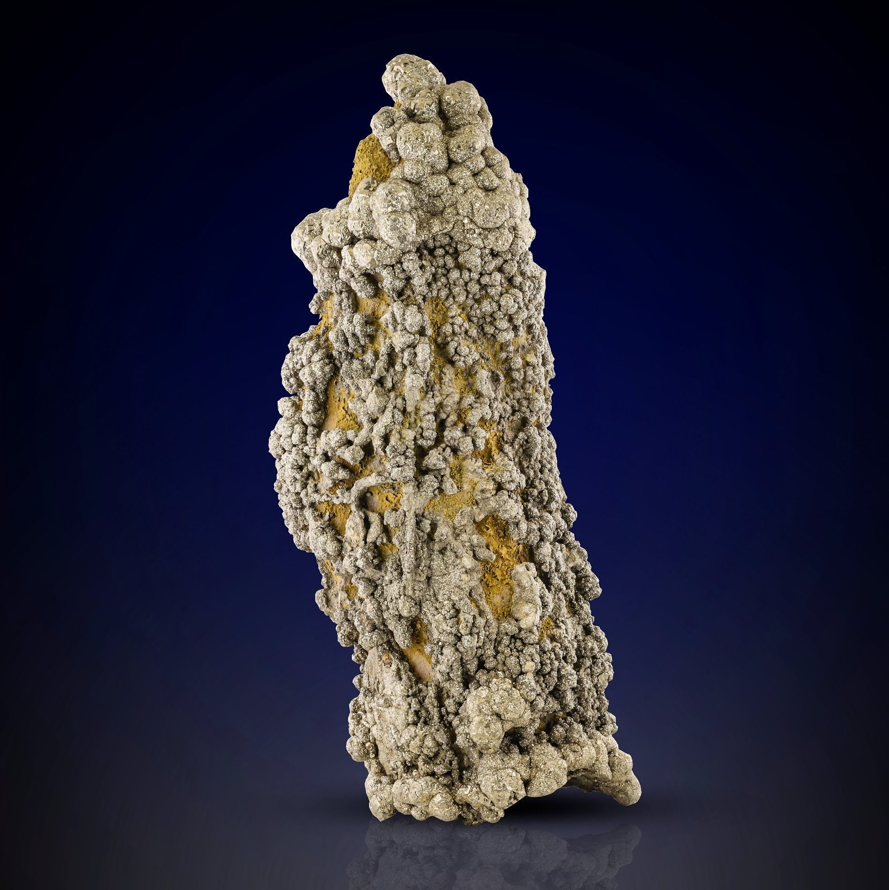 impressive specimen of Golden Pyrite stalagtite Mineral from Pakistan