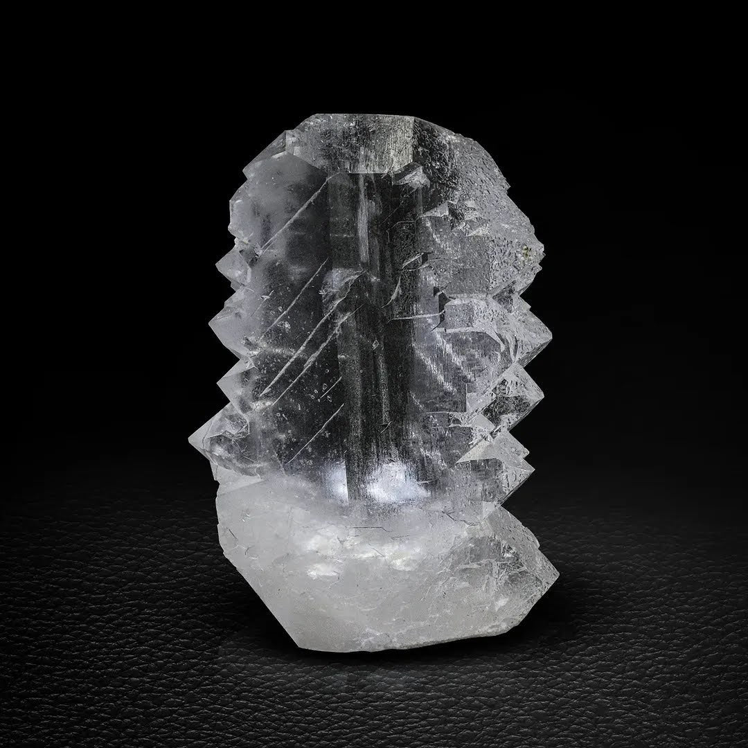 Double Terminated Gwindel Quartz Crystal from Pakistan
