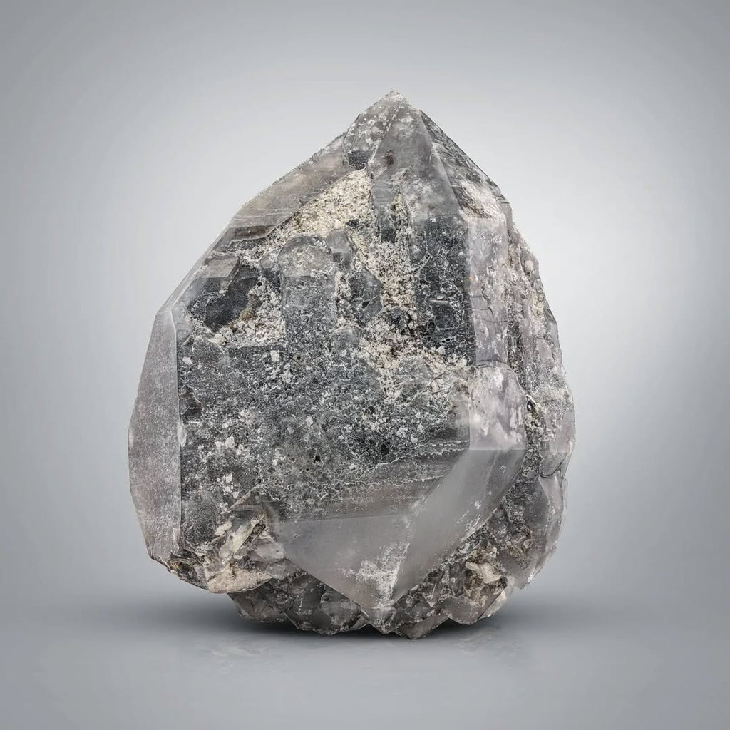 Smoky Double Terminated Bluish Quartz with Excellent Quality from Pakistan