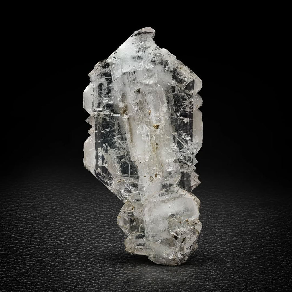Large Cabinet Size Faden Quartz Crystals with Double Terminations from Pakistan