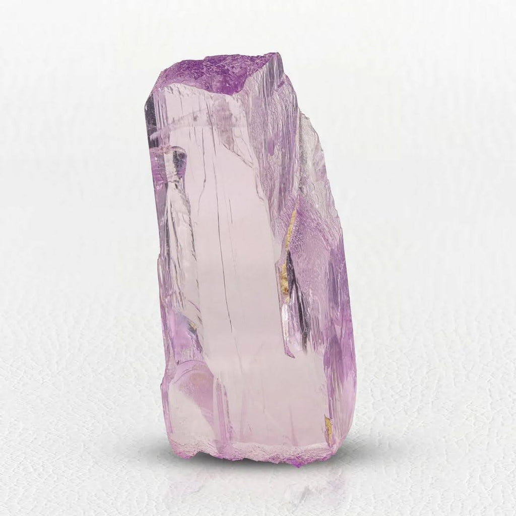 Vibrant Pink Double Terminated Kunzite Floater Crystal from Afghanistan