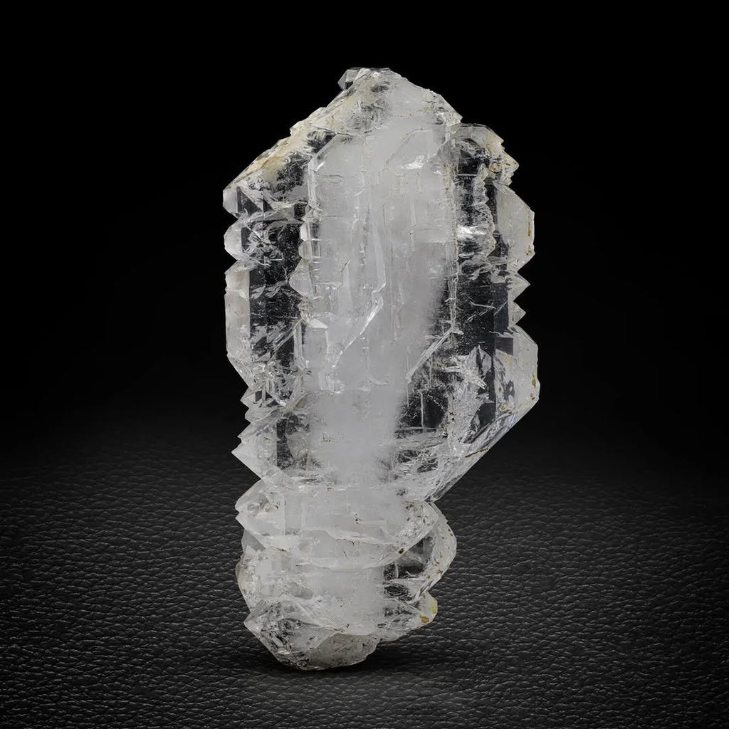 Large Cabinet Size Faden Quartz Crystals with Double Terminations from Pakistan