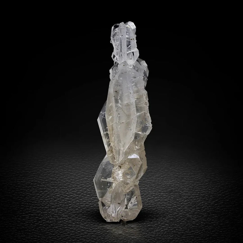 Double Terminated Faden Quartz with Elongated Crystals from Pakistan