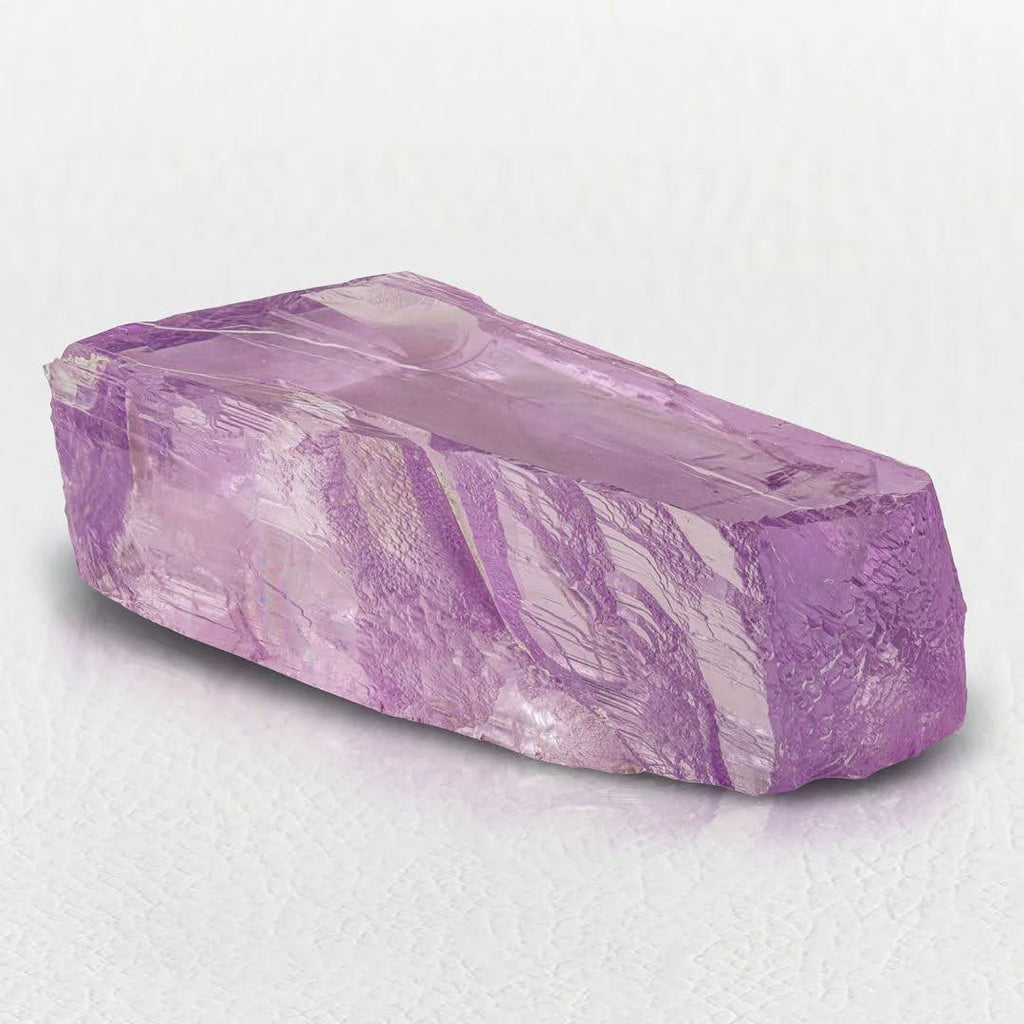 Vibrant Pink Double Terminated Kunzite Floater Crystal from Afghanistan