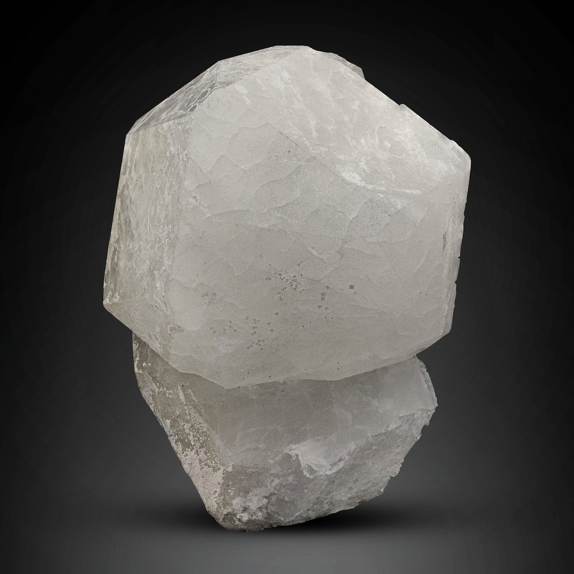 Rare isomatric Ball of Pollucite with secondary crystal from Pakistan