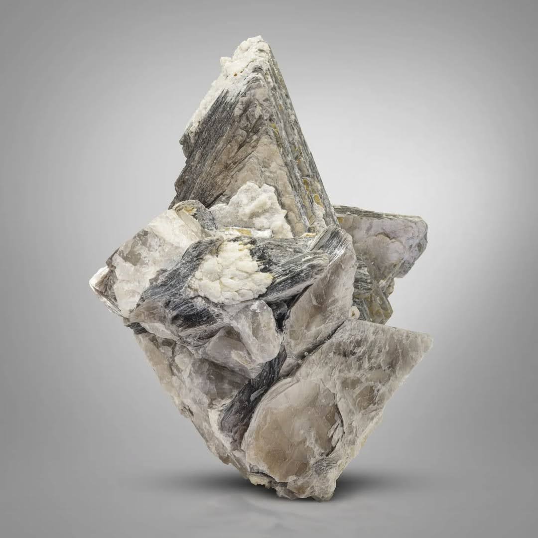 Sculptural and Artistic Aggregate of Star Muscovite Mica from Pakistan