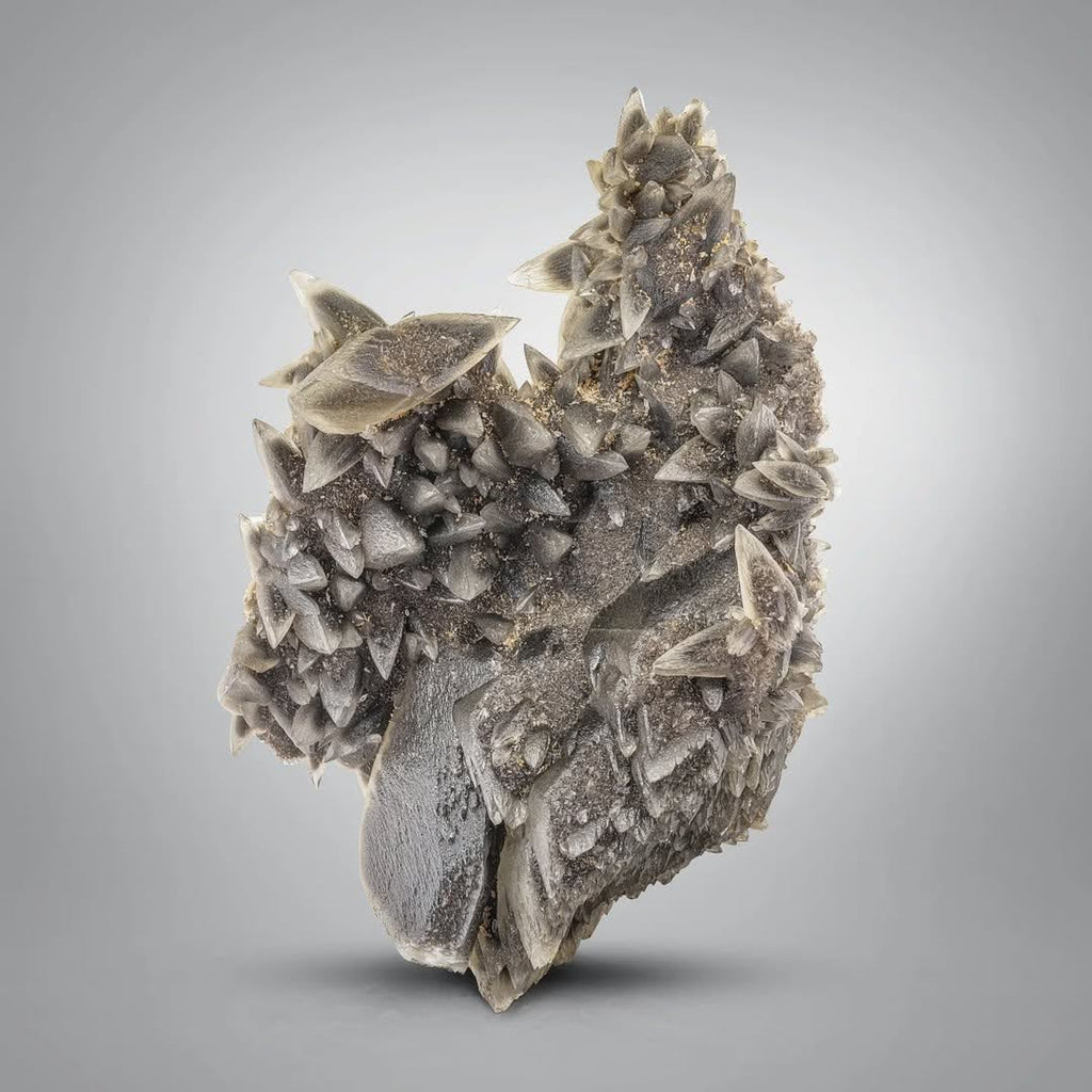Sculptural and Artistic Aggregate of Twinned Calcite Cluster from Pakistan