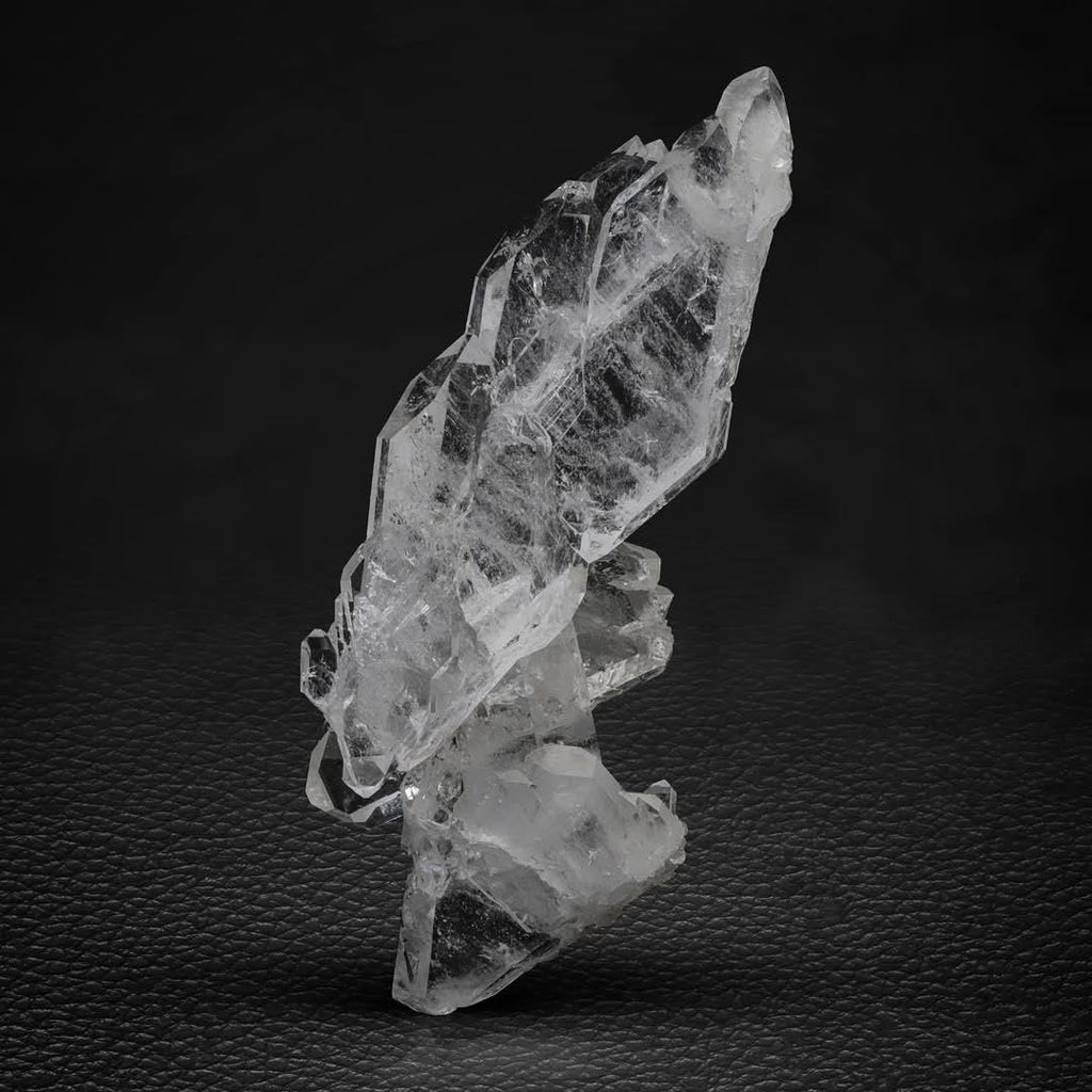 Large Cabinet Size Faden Quartz Crystal cluster from Pakistan