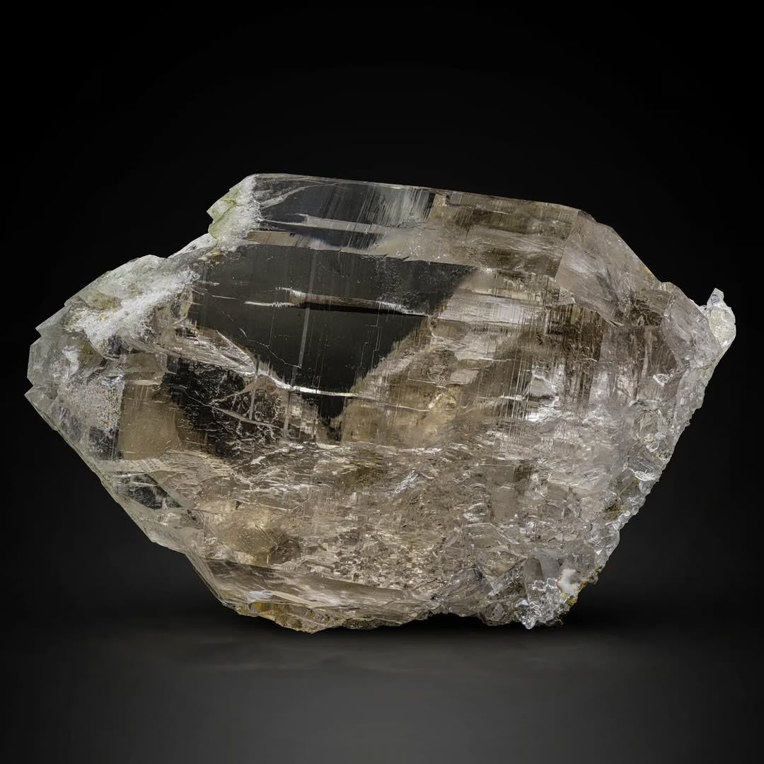 Lustrous Gwindel Smoky Quartz with Excellent Transparency from Pakistan