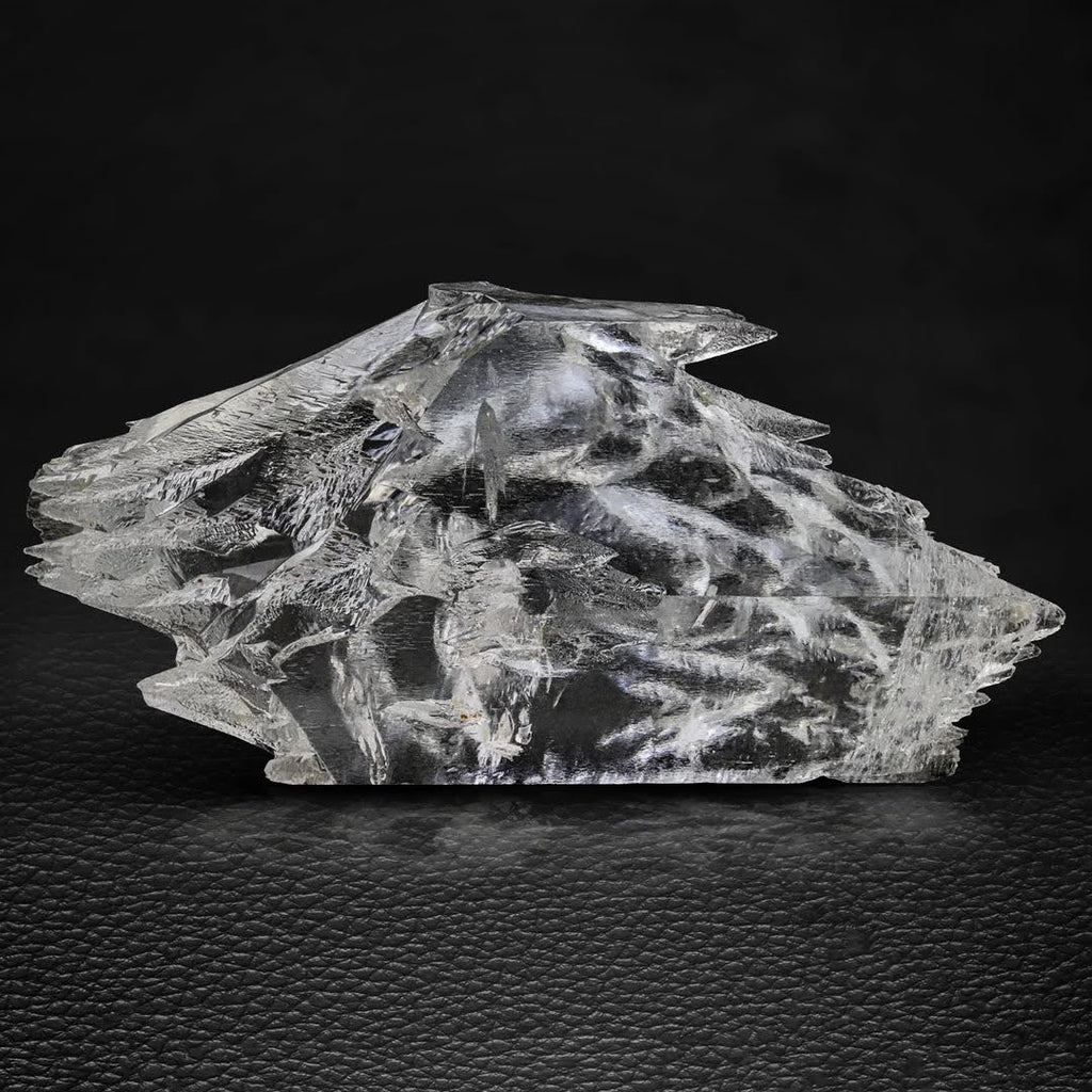 Double Terminated Etched Clear Aquamarine Crystal from Pakistan