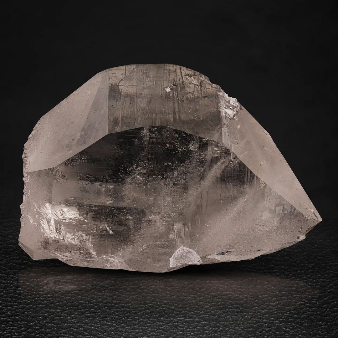 Tabular Double Terminated Smoky Quartz Crystal from Pakistan