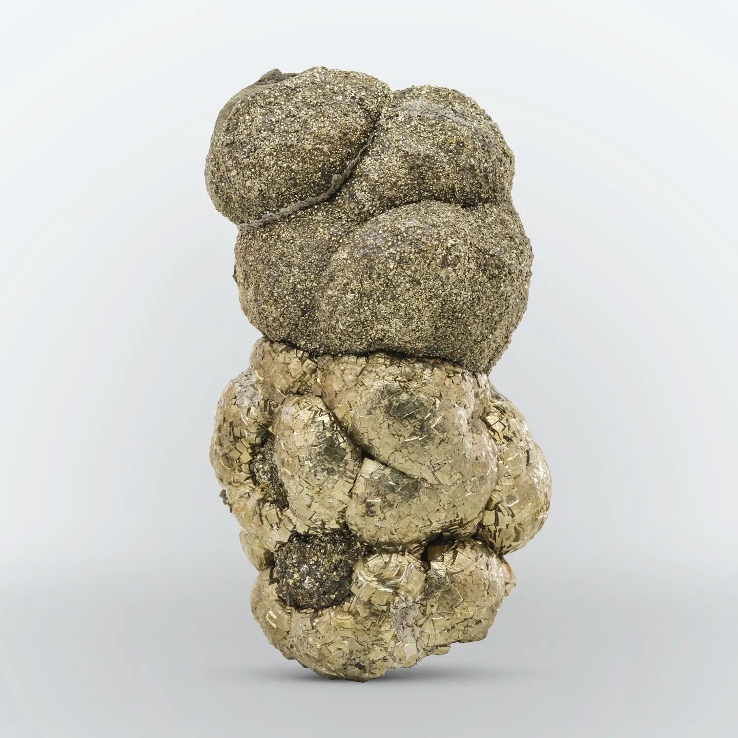 combination of Pyrite with Marcasite with metallic golden texture from Pakistan