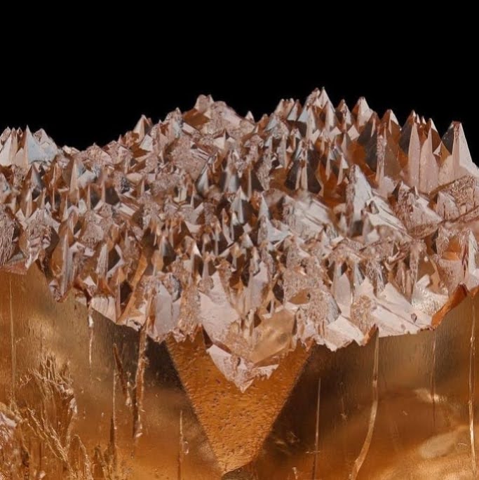 double terminated naturally etched Topaz crystal from Pakistan