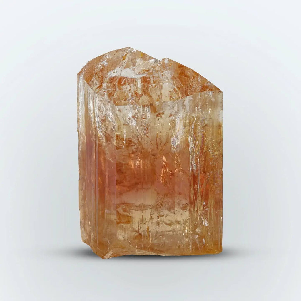 Gorgeous double terminated Topaz crystal with great luste from Pakistan
