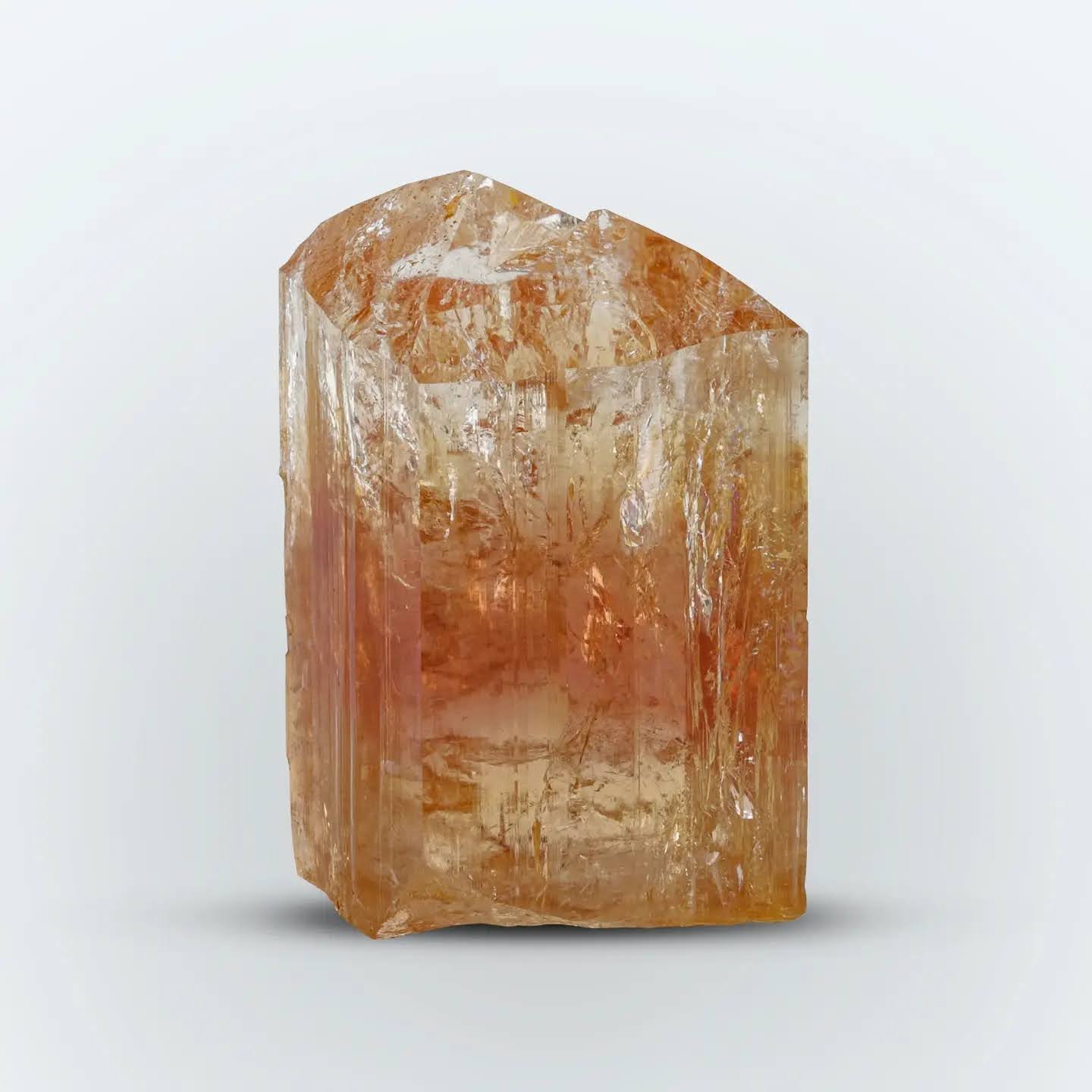 Gorgeous double terminated Topaz crystal with great luste from Pakistan