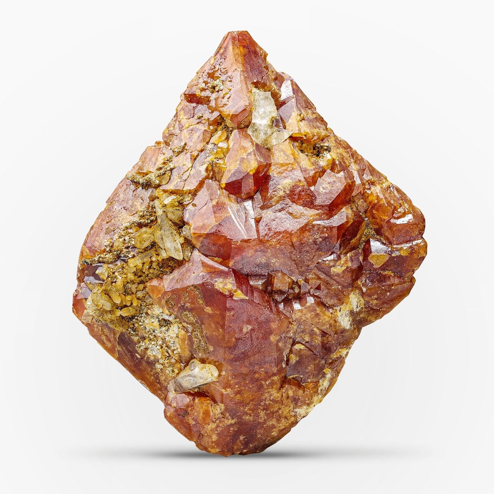 Rare Terminated Red Scheelite Specimen From Pakistan